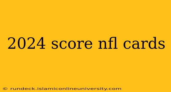 2024 score nfl cards