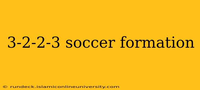 3-2-2-3 soccer formation