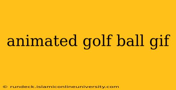 animated golf ball gif