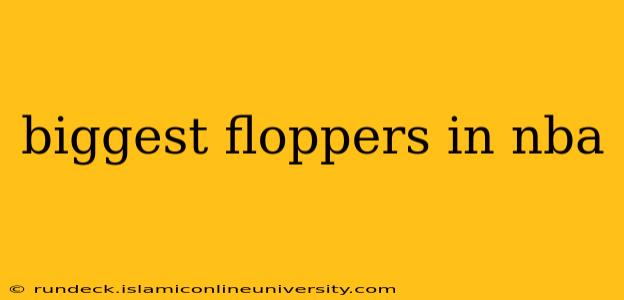 biggest floppers in nba