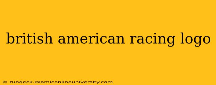 british american racing logo