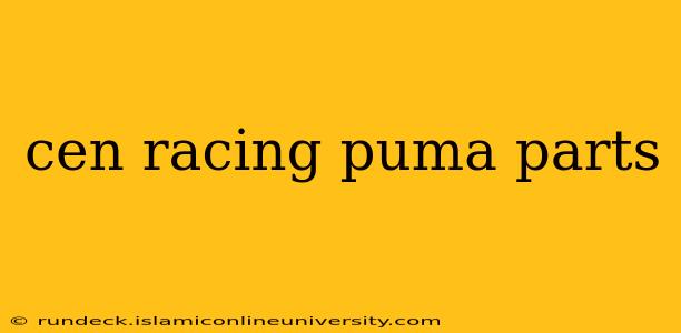 cen racing puma parts