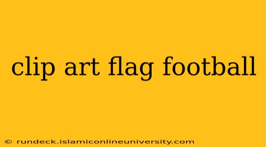 clip art flag football