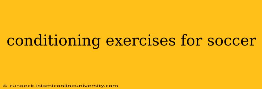 conditioning exercises for soccer