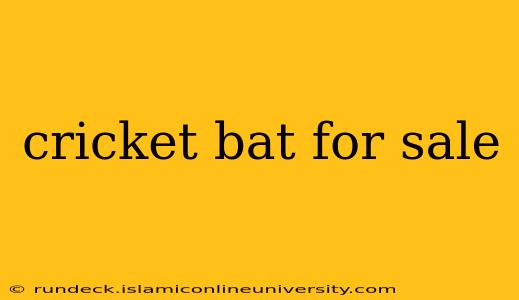 cricket bat for sale