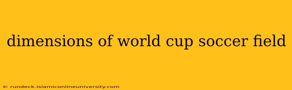 dimensions of world cup soccer field