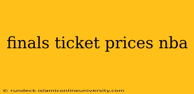 finals ticket prices nba
