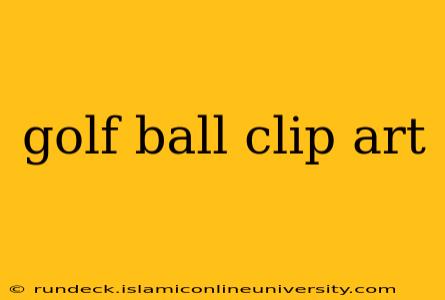 golf ball clip art