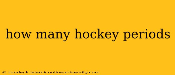 how many hockey periods