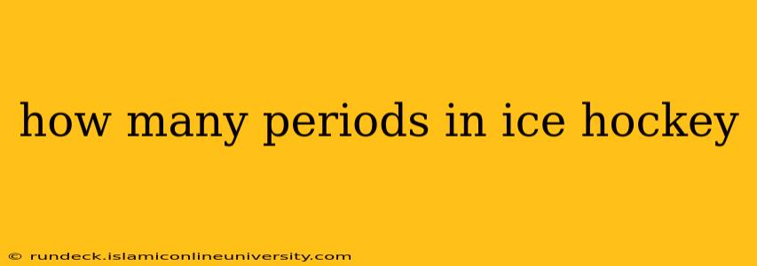 how many periods in ice hockey