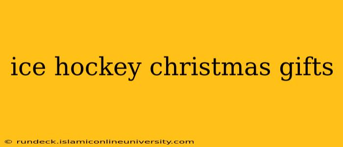 ice hockey christmas gifts