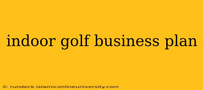 indoor golf business plan