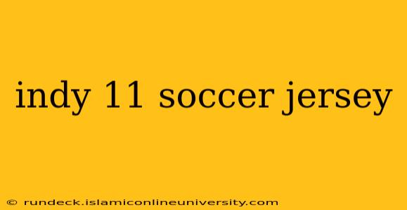 indy 11 soccer jersey