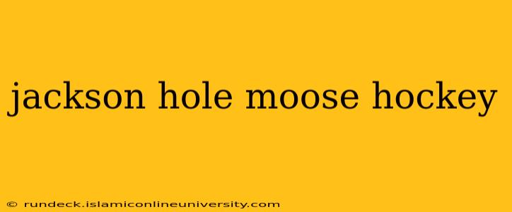 jackson hole moose hockey