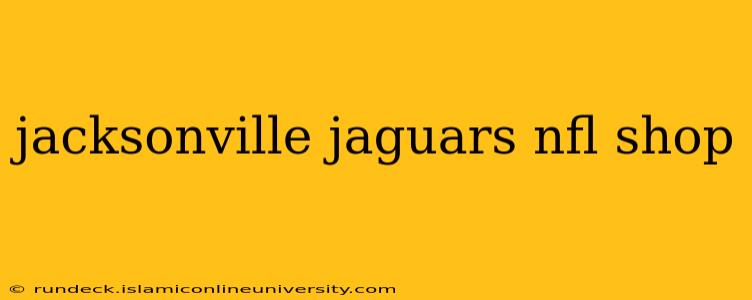 jacksonville jaguars nfl shop