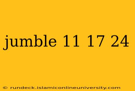 jumble 11 17 24