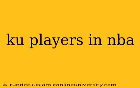 ku players in nba