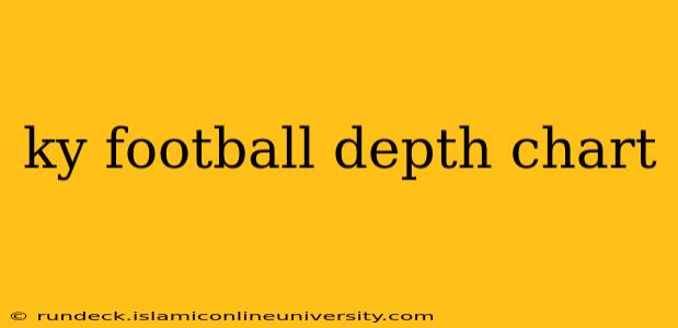 ky football depth chart