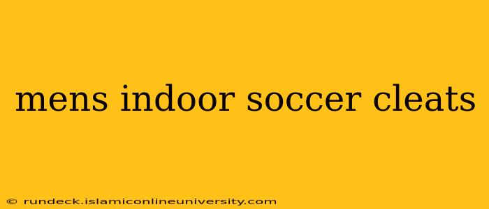 mens indoor soccer cleats