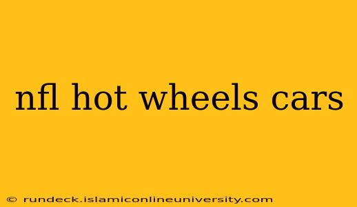 nfl hot wheels cars