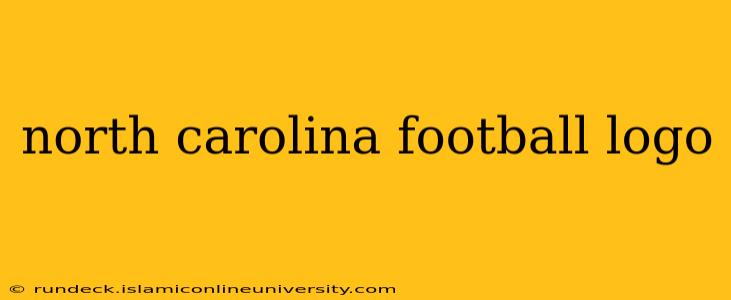 north carolina football logo