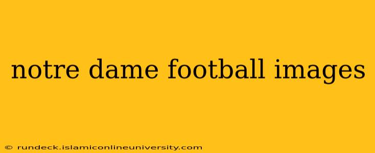 notre dame football images