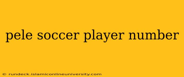 pele soccer player number