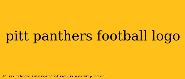 pitt panthers football logo