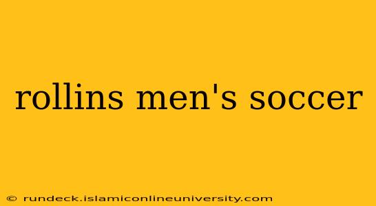 rollins men's soccer
