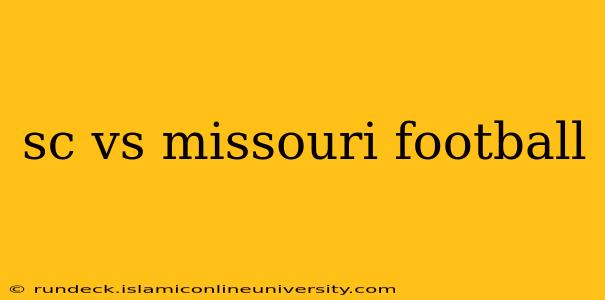 sc vs missouri football