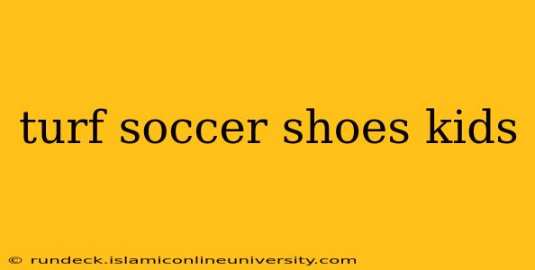 turf soccer shoes kids