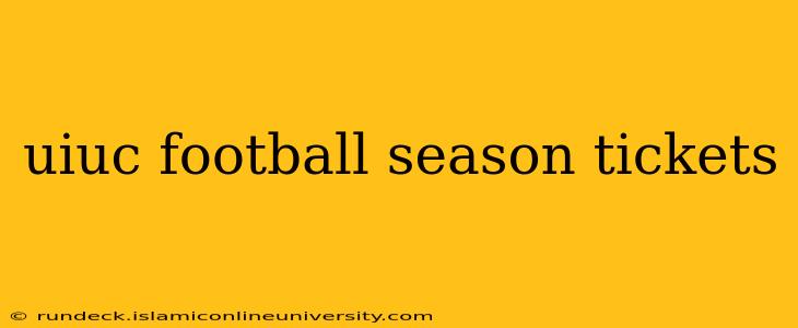 uiuc football season tickets