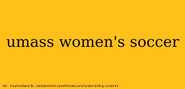 umass women's soccer